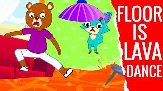 The Floor Is Lava Dance  Preschool Songs & Nursery Rhymes for Circle Time 