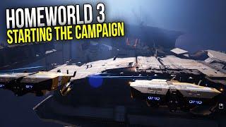 Lets Play... Homeworld 3 - Ep 1 - Fleet Command Online