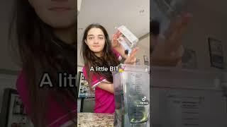 Make a smoothie with me~ mad edition #shorts #smoothie