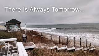 Surfing In Surf City N.C. On A February Morning