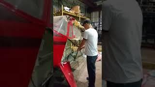 Flight Expo's Build - A - Plane Program Dismantling the Piper Colt Fall 2017