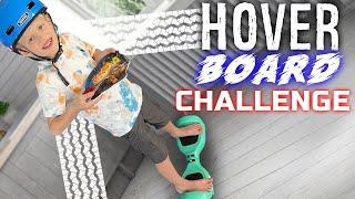 Night Routine on a Hover Board Challenge!