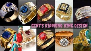 Beautiful gold diamond Ring for men//Khushi jewellery collection//today gold and silver price