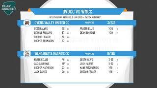 Ovens Valley United CC v Wangaratta Magpies CC