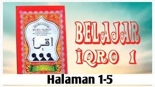 BELAJAR IQRO' 1 HALAMAN 1-5 | PRIVAT ONLINE