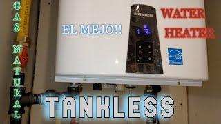 NAVIEN | CALENTADOR DE AGUA SIN TANQUE (El mejor) Tankless water heater