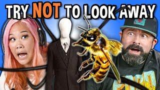 Generations React To Try Not To Look Away Challenge (Biggest Fears Game)