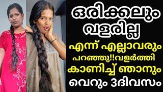 വെറും 3ദിവസംകൊണ്ട് മുടി വളർത്താം(തെളിവുകൾ സഹിതം) കണ്ടുനോക്കൂ1hair oil for all hair problems