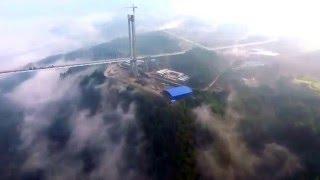 云中之路：龙江特大桥 OMG, Can you imagine? A bridge built in the cloud. See for yourself.