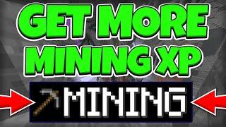 The FASTEST WAY to Get Mining XP in Hypixel Skyblock!