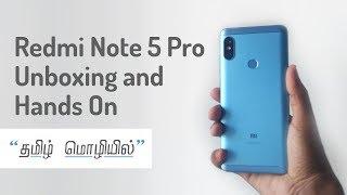 Redmi Note 5 Pro Lake Blue (லேக் ப்ளூ) Color Unboxing with Camera Samples in தமிழ் | LiveTech Tamil