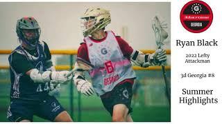 Ryan Black 2021 Summer Lacrosse Highlights