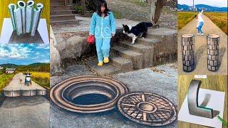 How to Draw 3D Art Like Real, Amazing Drawing 3D Art For Fun