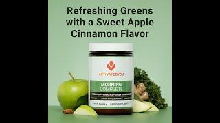 ACTIVATEDYOU Morning Complete Daily Wellness Greens Superfood Drink Mix #green health #detox #health