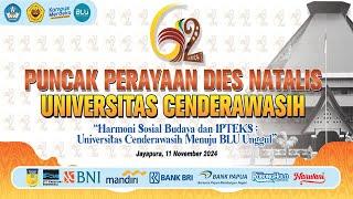 PUNCAK PERAYAAN DIES NATALIS KE - 62 UNIVERSITAS CENDERAWASIH