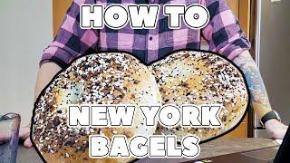 How to make New York style Bagels with no experience - Jeff Also Cooks