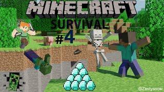 Minecraft survival part 4- Minecraft bedrock edition