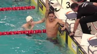 Mitch Larkin NEW World Record  200 meters Backstroke 2015 SWIMDREAM.ORG