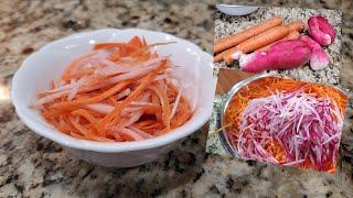 Radish Pickle | Vietnamese pickled carrots and radish