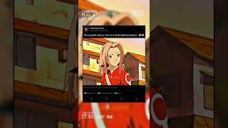 WHEN A MAN TRY TO STEAL SAKURA'S BAG BUT  #anime #shorts #naruto #sakura #edit