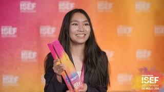 Meet Grace Sun, winner of the George D. Yancopoulos Innovator Award (Regeneron ISEF 2024)