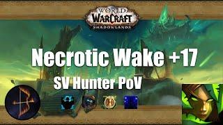 +17 Necrotic Wake Survival Hunter PoV