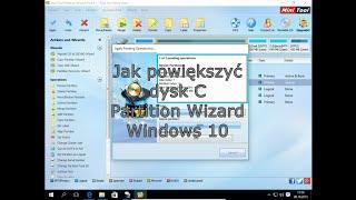 Jak powiększyć dysk C. Partition Wizard Windows 10