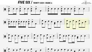 Five Six - Trinity Drums 2020 Grade 6