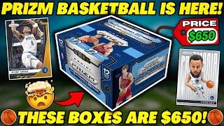 *$650 A BOX FOR... THIS?! 2024 PRIZM BASKETBALL HOBBY BOX REVIEW!