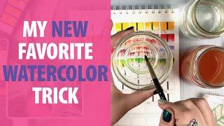 Favorite Watercolor Trick | Works EVERY time