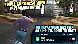 Nino Talks With Jack About BCSO Lacking at Their Job! | NoPixel RP | GTA RP