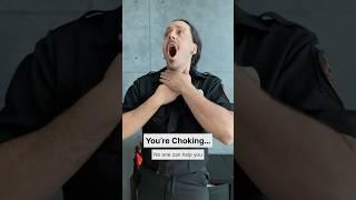 Choking and alone? Try this…