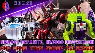 Cang Toys Swoop OUT!!! New Newage and Studio Series Devastator Updates!