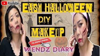 Easy Halloween Makeup Tutorial | Wendz Diary