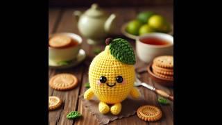 레몬 인형(a lemon doll) #인공지능 #코바늘 #코바늘인형 #레몬 #인형 #레몬인형 #ai #craft #crochet #lemon #doll #fruit