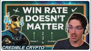 Credible Crypto — Win Rate Doesn't Matter