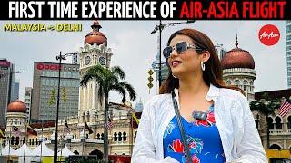 MY LAST TRAVEL VLOG of Malaysia series | Kuala Lumpur to New Delhi in Air Asia | #kualalumpurtravel