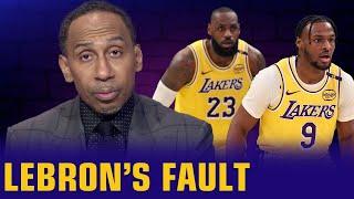 Bronny James criticism is only LeBron's fault