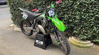 Kx125 Build | Behind the scenes SKDA Moto Graphics