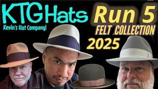 KTG HATS • 2025 FELT COLLECTION • KTG by Kevin Todd Gerber • CUSTOM MADE!   Kevin’s Hat Company!