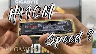 intel Core i5 10400 GIGABYTE H410M H SAMSUNG 970 EVO Plus M.2 NVMe SSD Build Benchmark