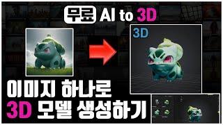 AI로 3D 모델 생성하기! 이젠 이미지로 피규어 장난감도 뚝딱