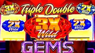 We Landed Progressive Jackpot Triple Double Gems * Double Diamond Silver Anniversary