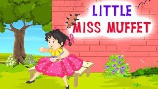 Little Miss Muffet | Nursery Rhymes for Children | Kidda Junction