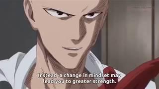 One punch man Saitama shows his strength in the hero application test