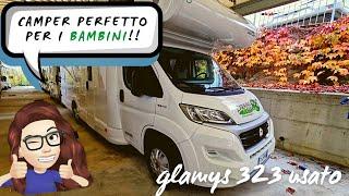 IL CAMPER PERFETTO PER I BAMBINI: camper usato mclouis Glamys 323 anno 2020