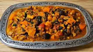 Tajin-Marokasno varivo - Moroccan stew Tajin-Marokkanischer Eintopf Tajin