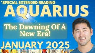 Aquarius January 2025 - INCREDIBLY RARE, “NEVER HAPPENS” SPREAD I’M STILL   Tarot Horoscope