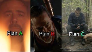 Negan Plan A B C || The Walking Dead