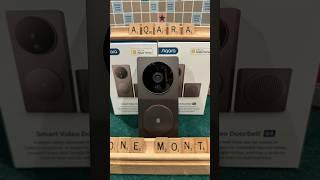 30 Days:  Life With the Aqara Doorbell #aqara #smartdoorbell #doorbellcam